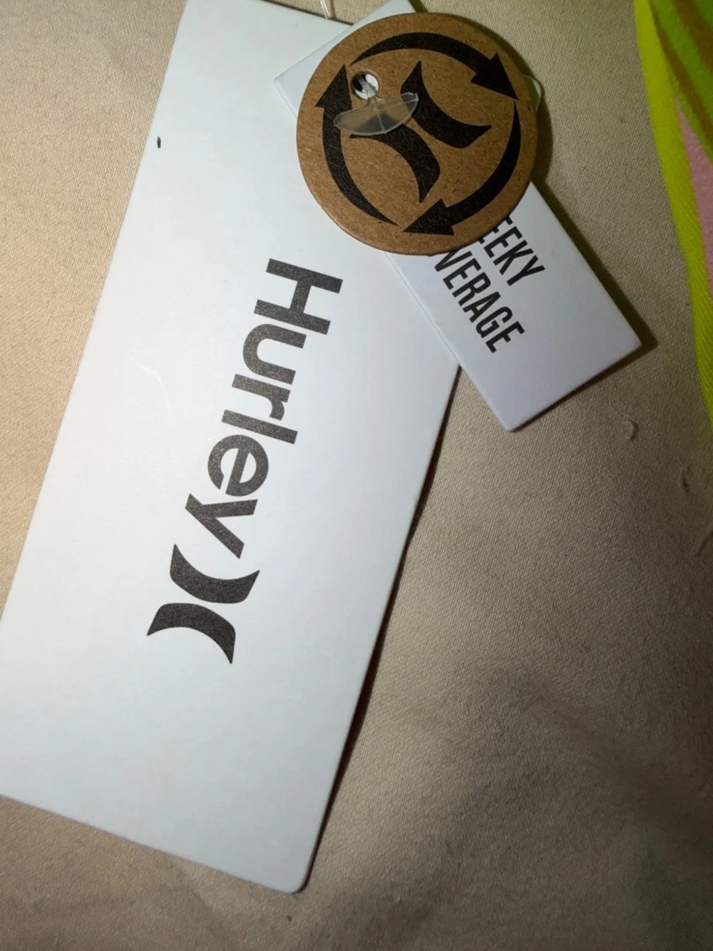 NWT Hurley Jungle Beach Cheeky Kansai Bikini Bottoms L